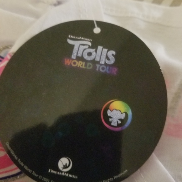 NWT DreamWorks Trolls world tour girl top - Picture 7 of 7